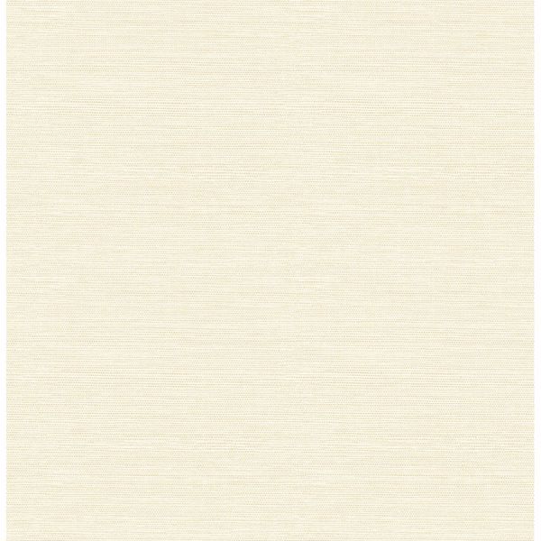 Picture of Agave Bliss Light Yellow Faux Grasscloth Wallpaper