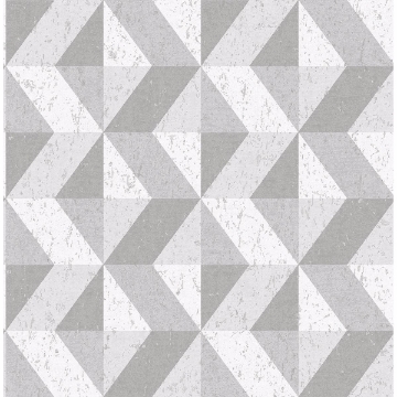 Picture of Cerium Grey Concrete Geometric Wallpaper