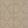 Picture of Intrinsic Light Brown Geometric Wood Wallpaper