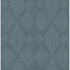Picture of Intrinsic Teal Geometric Wood Wallpaper