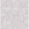Picture of Cheverny Light Grey Geometric Wood Wallpaper