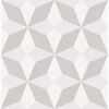 Picture of Valiant Off-White Faux Grasscloth Geometric Wallpaper