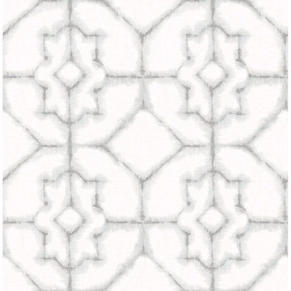 Picture of Verandah Grey Shibori Wallpaper