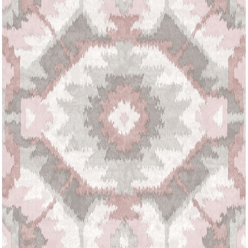 Picture of Kazac Light Pink Shibori Wallpaper