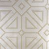 Picture of Voltaire Ivory Geometric Wallpaper