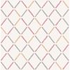 Picture of Allotrope Rose Linen Geometric Wallpaper