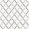 Picture of Allotrope Charcoal Linen Geometric Wallpaper