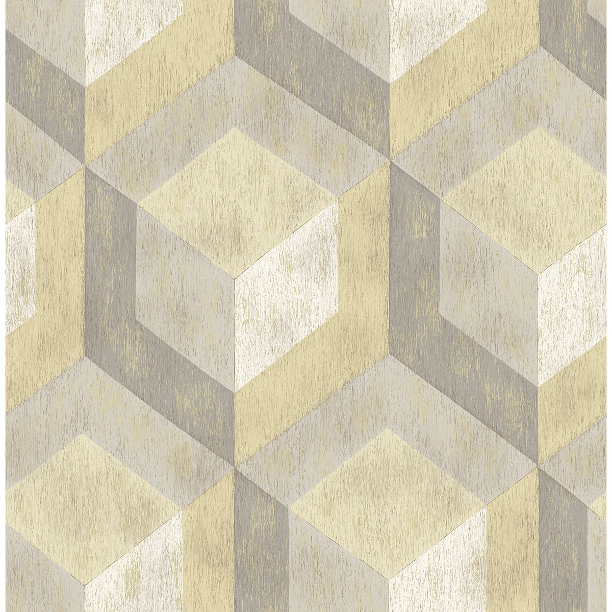 2922-22309 - Clarabelle Beige Rustic Wood Tile Wallpaper - by A-Street
