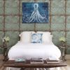 Picture of Donahue Turquoise Tin Ceiling Wallpaper