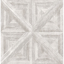 Picture of Carriage House White Geometric Wood Wallpaper