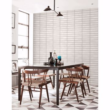 Show details for Midcentury White Modern Bricks Wallpaper