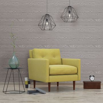 Show details for Ravyn Grey Salvaged Wood Plank Wallpaper