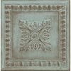Picture of Hillman Turquoise Ornamental Tin Tile Wallpaper
