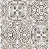 Picture of Florentine Grey Faux Tile Wallpaper