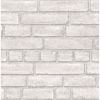 Picture of Façade Off-White Brick Wallpaper