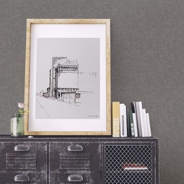 Show details for Duchamp Dark Grey Metallic Texture Wallpaper