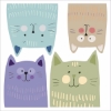 Picture of Multicolor Cats Wall Decals