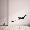 Picture of Mouse and Cat Wall Decals