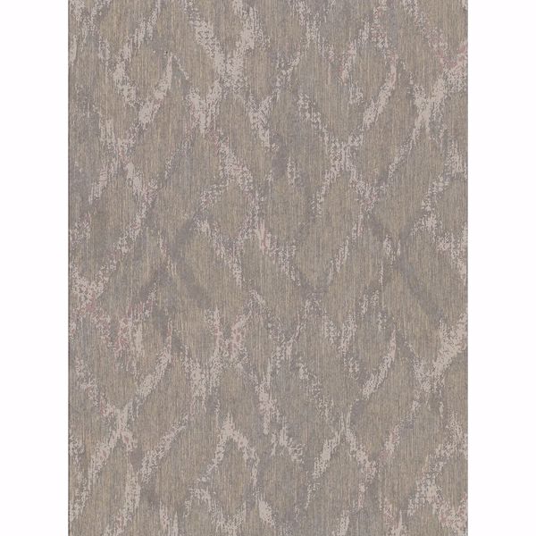 Picture of Bunter Light Brown Distressed Geometric Wallpaper