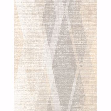 Picture of Torrance Neutral Distressed Geometric Wallpaper