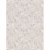 Picture of Clarice Taupe Distressed Faux Linen Wallpaper