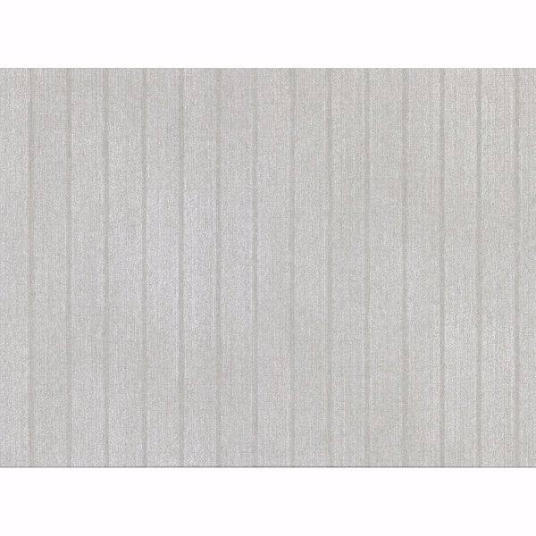Picture of Ramona Silver Stripe Texture Wallpaper