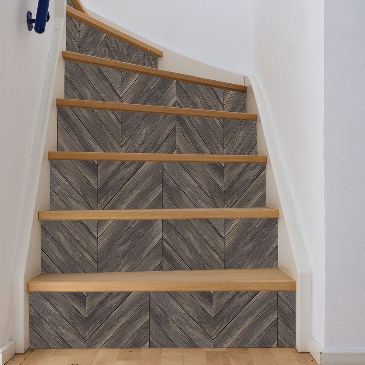 NH3064 Wildwood Walnut Peel and Stick Wallpaper by InHome