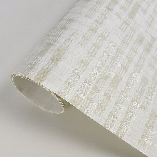 2909-IH-23601 - Clarice Cream Distressed Faux Linen Wallpaper - by Brewster