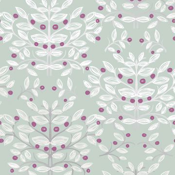 Picture of Kristofer Mint Botanical Wallpaper