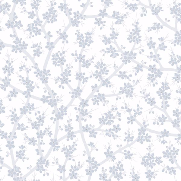 baby blue floral