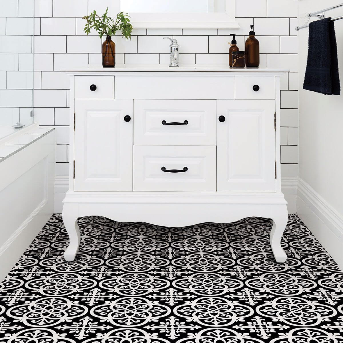 FP2475 Gothic Peel And Stick Floor Tiles By FloorPops FP2475 Gothic Peel And Stick Floor Tiles By FloorPops