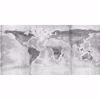 Picture of Concrete World Map Wall Mural