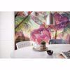 Picture of Pink Weathered Flowers Wall Mural