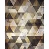 Picture of Bronze Triangles Wall Mural