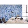 Picture of Blue Global Tile Wall Mural