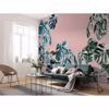 Picture of Monstera Rose Wall Mural