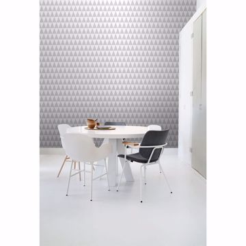 Show details for Verdon Light Grey Geometric Wallpaper