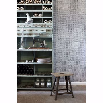 Show details for Hart Taupe Chevron Fabric Wallpaper