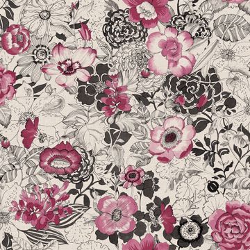 Picture of Penny Pink Floral Wallpaper