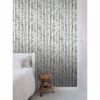 Picture of Merman Mint Birch Tree Wallpaper