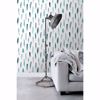 Picture of Nala Turquoise Feathers Wallpaper