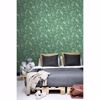 Picture of Dumott Green Tropical Leaves Wallpaper