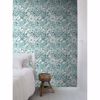 Picture of Cohen Turquoise Tile Wallpaper