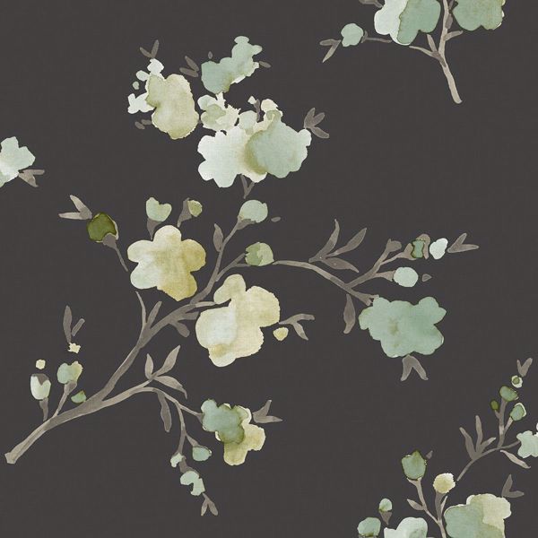 Picture of Glinda Sage Floral Wallpaper