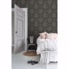 Picture of Morrible Black Floral Wallpaper