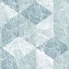 Picture of Rizzo Light Blue Geometric Stone Wallpaper