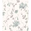 Picture of Barbara Turquoise Floral Trail Wallpaper