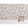 Picture of Margaret Rose Gold Marble Hexagon Wallpaper