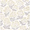 Picture of Floret Yellow Floral Wallpaper