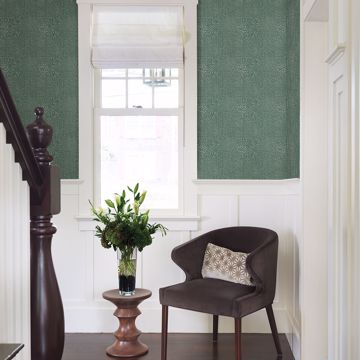 Show details for Zenith Green Abstract Geometric Wallpaper